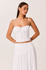 Yelena Top - White