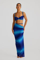 Zenaya Skirt - Blue Ombre