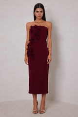 Halle Dress - Wine