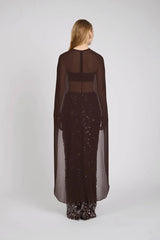 Lucia Cape - Chocolate