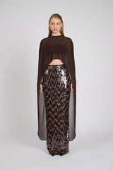 Marlon Skirt - Chocolate