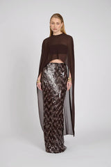 Marlon Skirt - Chocolate