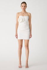 Misha Mercedes Mini Dress - Ivory