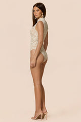Nookie Mystique Bodysuit - Ivory