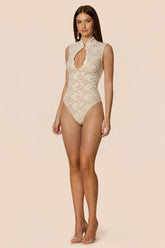 Nookie Mystique Bodysuit - Ivory