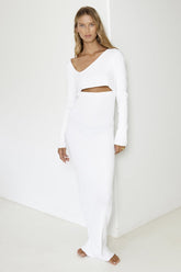 Aurora Maxi Dress - White