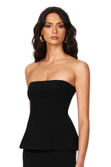 Nookie Caroline Strapless Top - Black