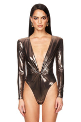 Nookie Chroma Bodysuit - Rose Gold