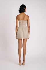 Serafina Dress - Beige