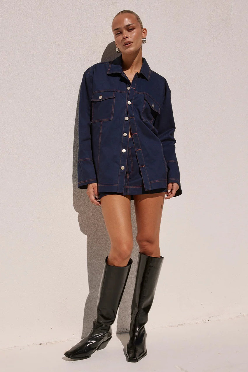 Veronica Jacket - Navy