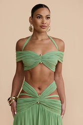 Ella Crop - Sage