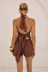 Mila Top - Chocolate