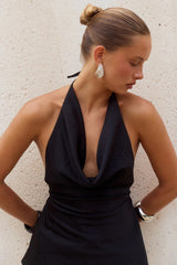 Emiliana Halter Top - Black