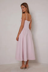 Nadia Dress - Pastel Pink