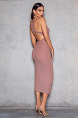 Martha Dress - Rose Gold
