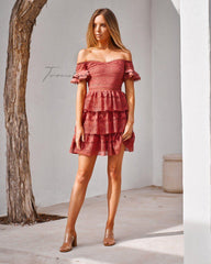 Melinda Dress - Mauve