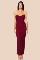 Nookie Noemie Maxi Dress - Wine