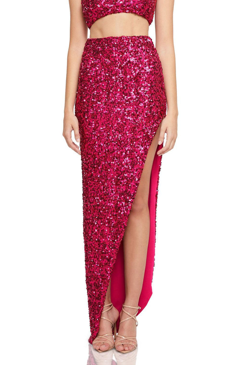 Nookie Smoke Show Skirt - Pink