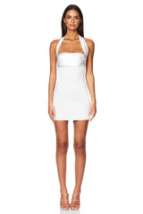 Nookie Renaissance Mini Dress - Ivory/Ivory