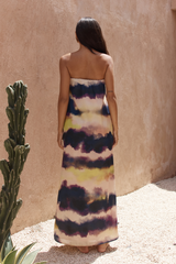 Oasis Strapless Dress - Storm