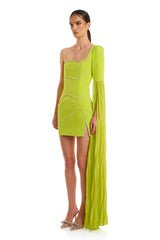 Audrey Dress - Lime