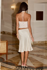 Celestine Handkerchief Top - White