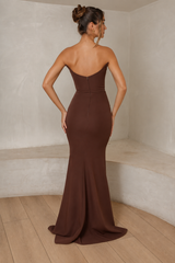 Celine Gown - Chocolate