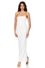 Nookie Madison Gown - White