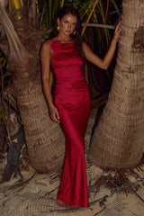 Pianni Maxi Dress - Red