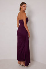 Paulina Dress - Plum