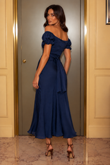 Samantha Dress - Navy