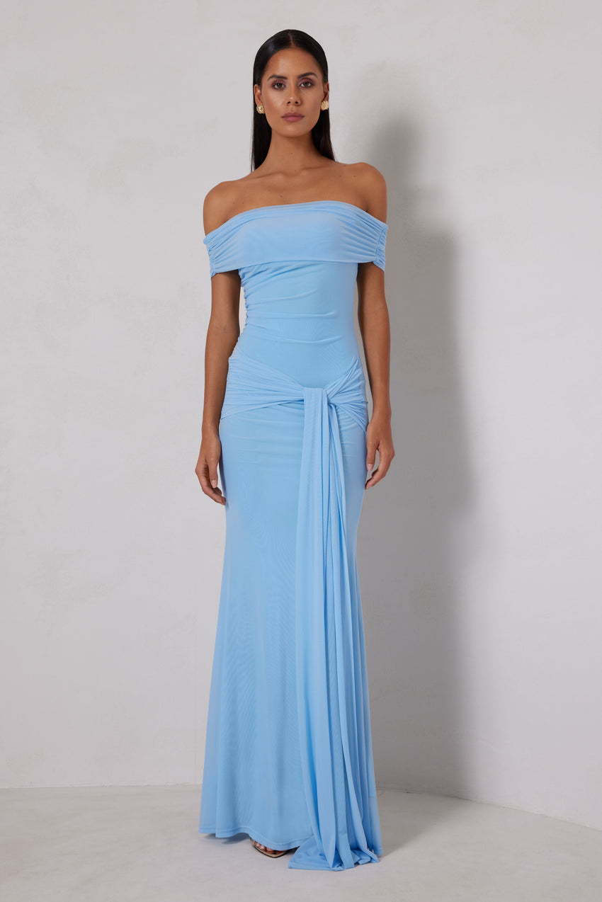 Saylor Dress - Sky Blue