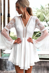 Bethany Dress - White