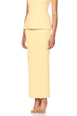 Nookie Caroline Maxi Skirt - Lemon