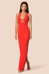 Nookie Demi Gown -  Cherry