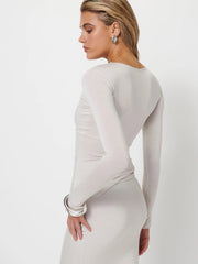 Xander Dress - Oyster