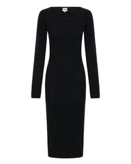 Mabel Midi Dress - Black