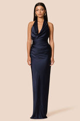 Nookie Penelope Drape Gown - Twilight