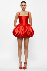 Muse Mini Dress - Red