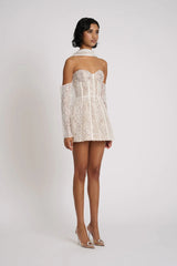 Taline Dress - White