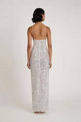 Mevia Gown - Silver