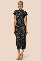 Nookie Alessia Midi Dress - Black