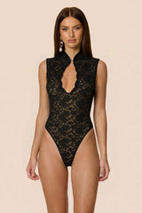 Nookie Mystique Bodysuit - Black