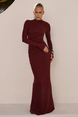 Petra Maxi Dress - Wine
