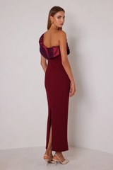 Naomi Dress - Wine