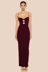 Nookie New Muse Gown - Wine